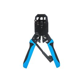  Кримпер Hyperline HT-2008AR для RJ-45, RJ-12, RJ-11 (8P8C, 6P6C, 4P4C), профессиональный, с храповым механизмом 