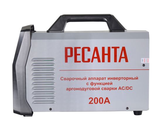  Сварочный аппарат Ресанта САИ-200АД (АС/DC) инвертор ММА DC/TIG 