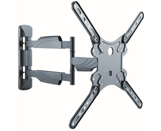  Кронштейн для телевизора Ultramounts UM 871 черный 23"-55" до35кг поворотно-выдвижной и наклонный 