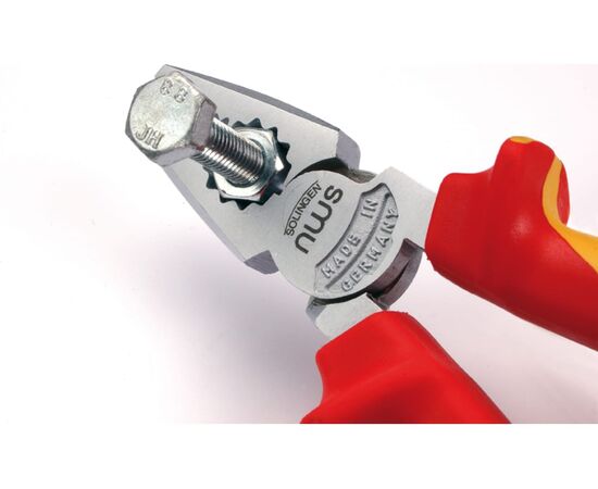  Пассатижи NWS СombiMax 109-49-VDE-180 диэлектрические 180мм трехкомпонентные ручки 