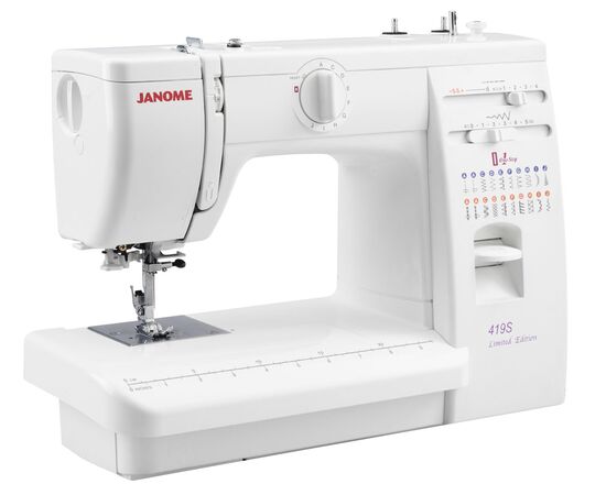  Швейная машина Janome 419S (419S), электромеханическое управление, качающийся челнок, количесство операций:19 