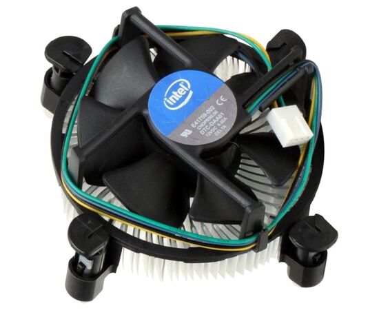  Кулер Intel E41759 Soc-1150/1151/1155/ 4-pin 18-38dB Al+Cu 80W 240gr Bulk 