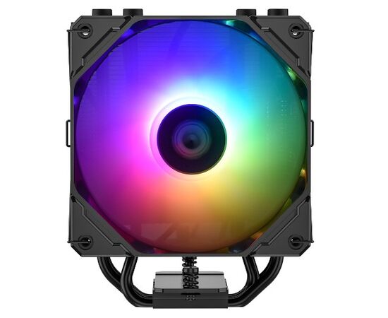  Кулер ID-COOLING SE-224-XTS ARGB LGA1700/1200/115X/AM5/AM4 (10шт/кор, TDP 7 220W, PWM, 4 тепл.трубки прямого контакта, ARGB FAN 120mm) RET 