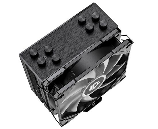  Кулер ID-COOLING SE-224-XTS ARGB LGA1700/1200/115X/AM5/AM4 (10шт/кор, TDP 7 220W, PWM, 4 тепл.трубки прямого контакта, ARGB FAN 120mm) RET 