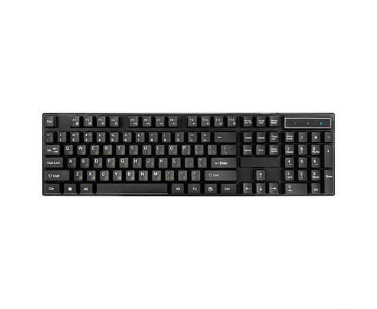  Комплект ExeGate Professional Standard Combo MK110-OEM EX295303RUS клавиатура влагозащищенная+мышь оптическая 