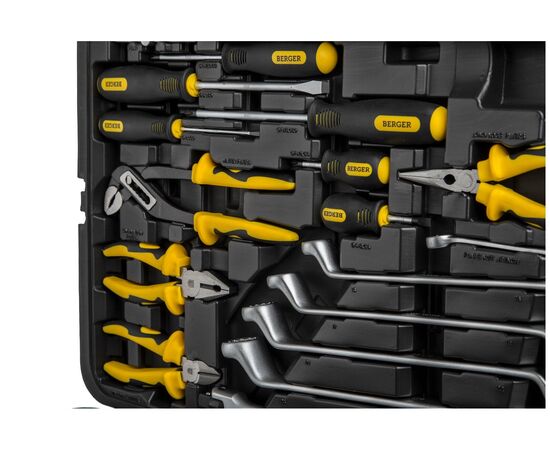  Набор инструментов BERGER BG131-1214 131 предмет 1/2" -1/4" 
