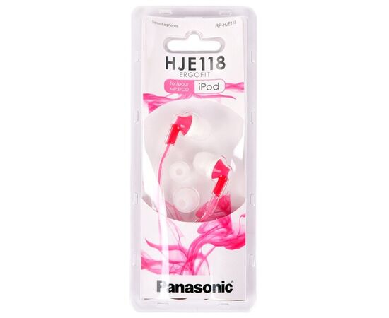  Наушники Panasonic RP-HJE118GUP розовые 