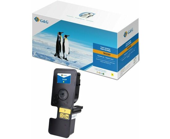  Картридж лазерный G&G GG-TK5220Y желтый 1200стр для Kyocera Ecosys P5021cdn/P5021cdw/M5521cdn/M5521cdw 