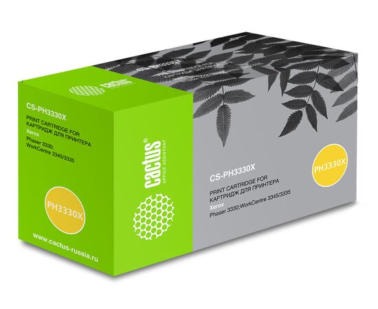  Тонер Картридж Cactus 106R03623 CS-PH3330X черный (15000стр.) для Xerox Phaser 3330/WC3335 