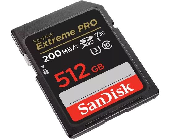  Карта памяти SANDISK SDSDXXD-512G-GN4IN SDXC 512GB UHS-1 