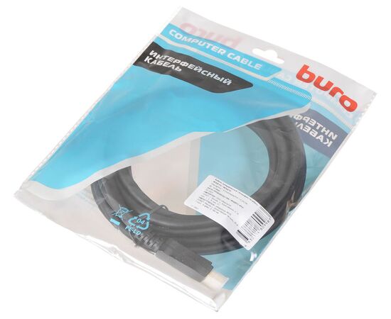  Кабель аудио-видео Buro DisplayPort (m)/DisplayPort (m) 5м. черный (BHP-DPP-1.4-5) 