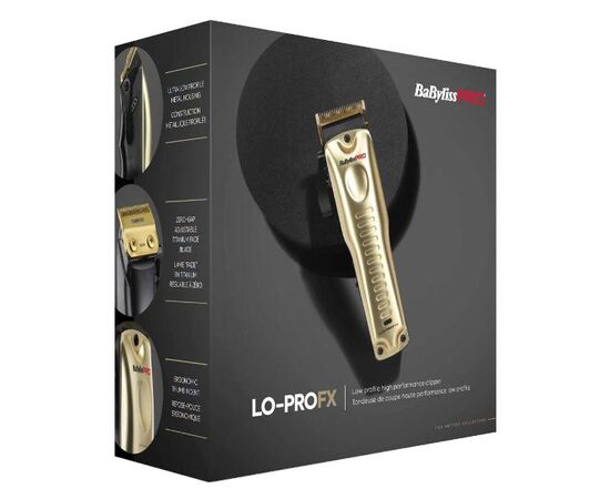  Машинка для стрижки BaByliss Pro FX825GE LO-ProFX Gold 