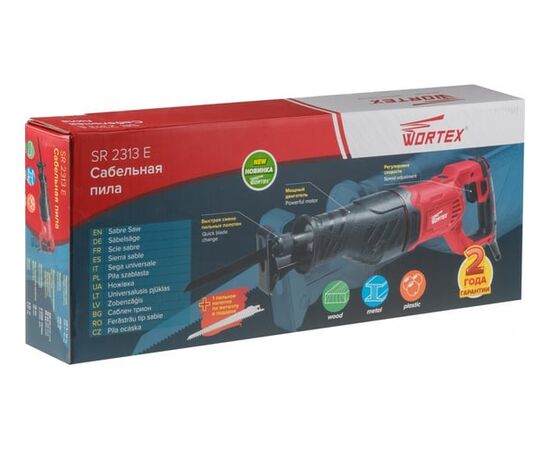  Пила сабельная WORTEX SR 2313 E (SR2313E02826) 