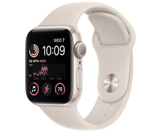  Apple Watch Series SE Gen 2 40 мм Starlight Aluminium Case, Starlight Sport Band (S/M) 