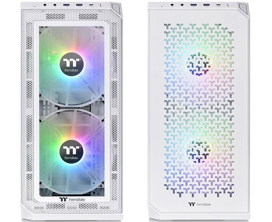  Корпус Thermaltake View 300 MX Snow (CA-1P6-00M6WN-00) белый без БП ATX 9x120mm 5x140mm 1x200mm 2xUSB3.0 audio bott PSU 