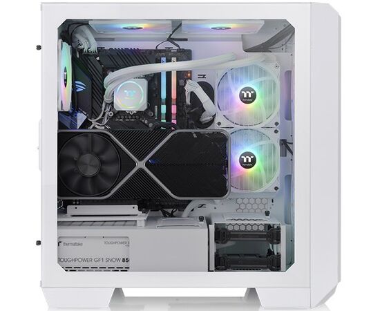  Корпус Thermaltake View 300 MX Snow (CA-1P6-00M6WN-00) белый без БП ATX 9x120mm 5x140mm 1x200mm 2xUSB3.0 audio bott PSU 