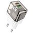  Сетевое зарядное устройство BOROFONE BA80A Scenery 1xUSB + 1xUSB-C, 20W, черный 